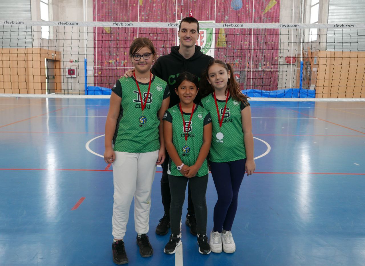 Celebrada la 1ª concentración Minivoley 2024